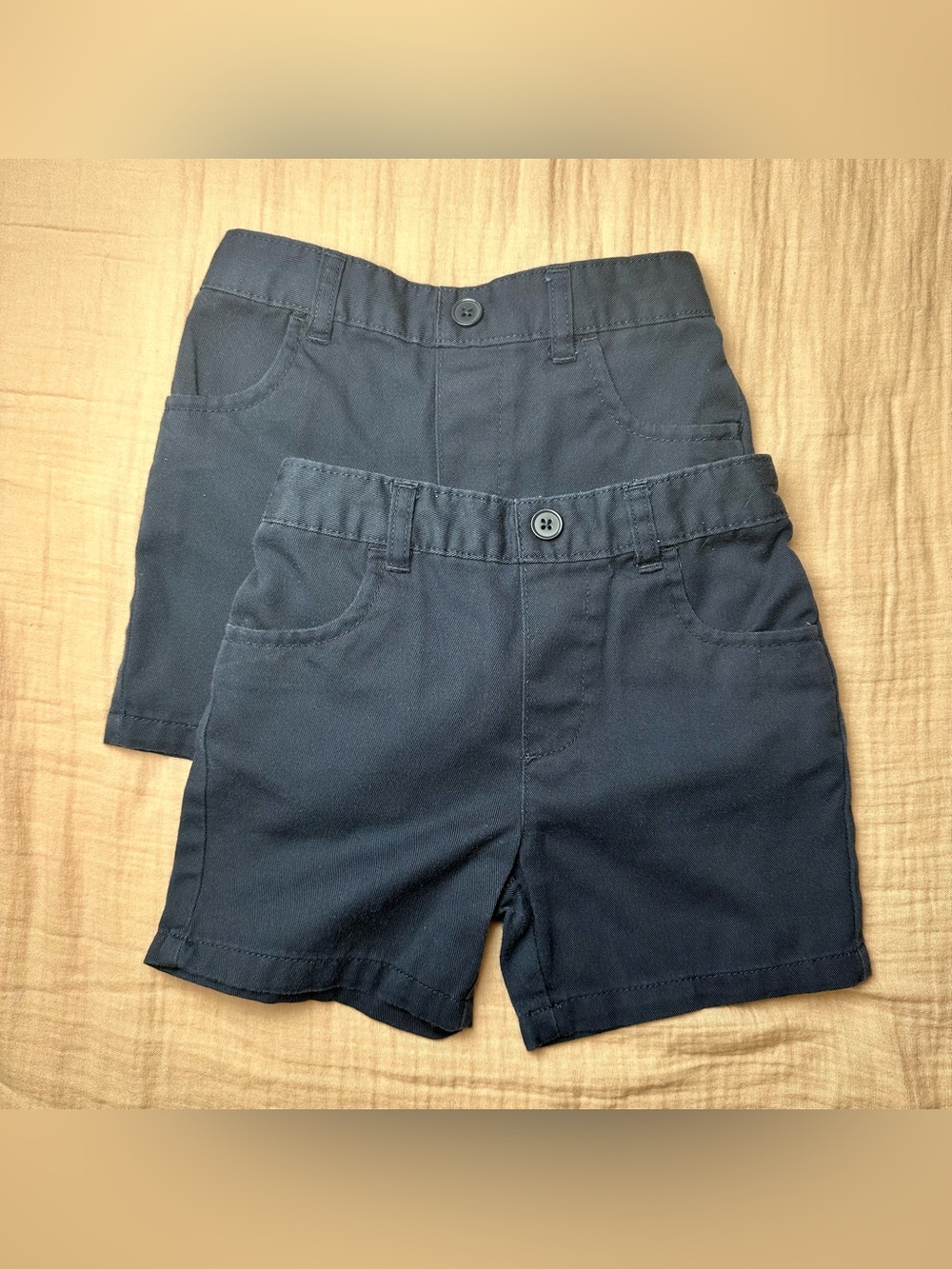 French Toast girls school shorts blue size 4T